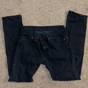 Mens black Levi’s